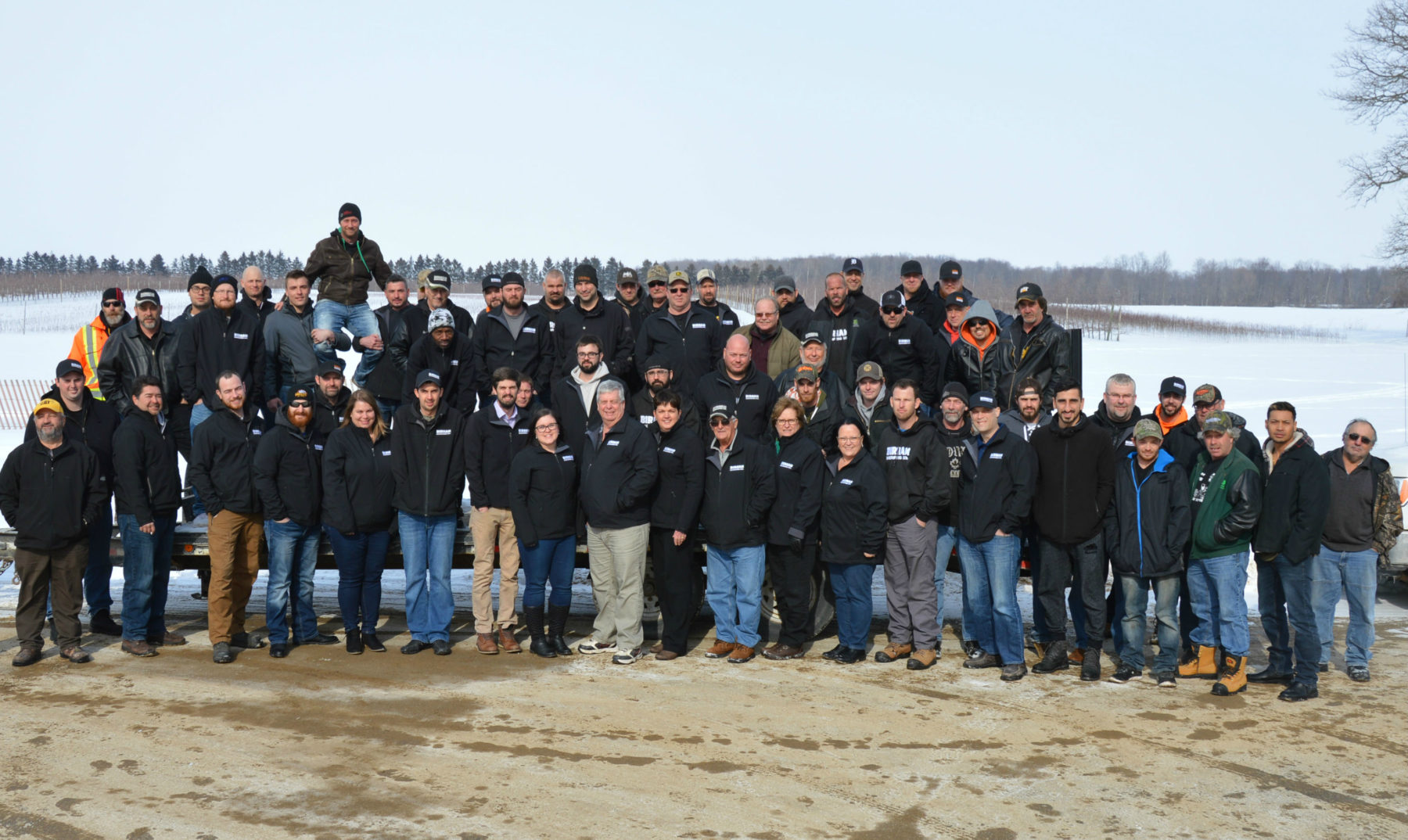 Birnam employees gathered for group photo